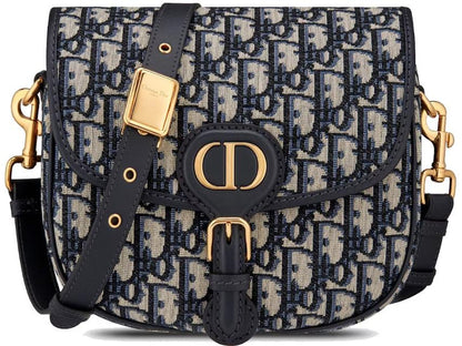 Dior Bobby Bag Medium Dior Oblique Jacquard Blue