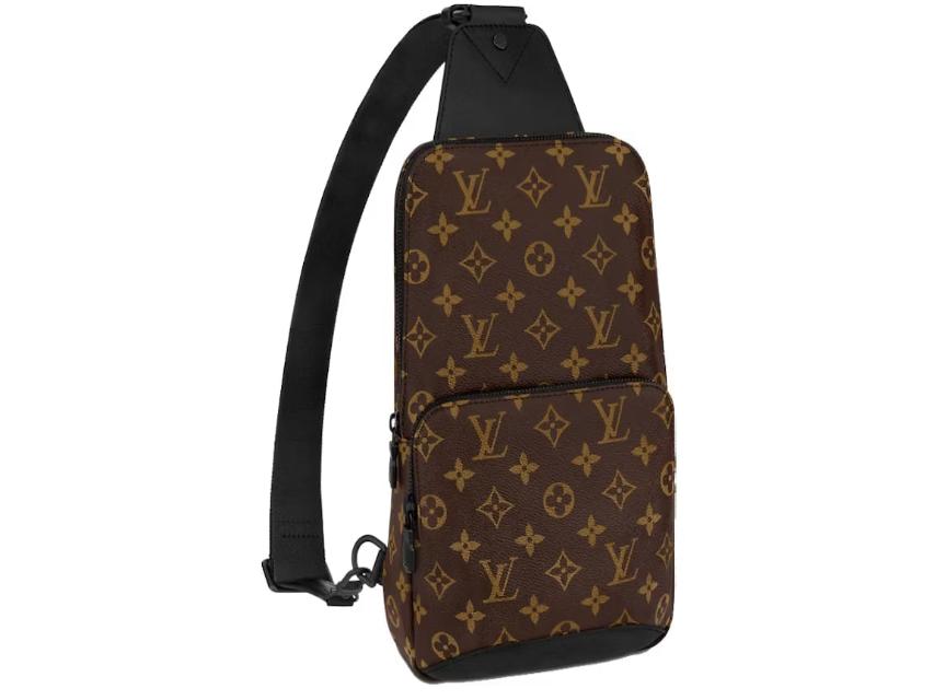 Louis Vuitton Avenue Sling Bag Monogram Macassar Brown