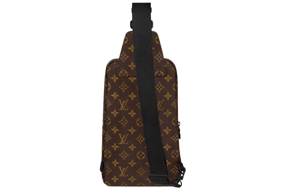 Louis Vuitton Avenue Sling Bag Monogram Macassar Brown