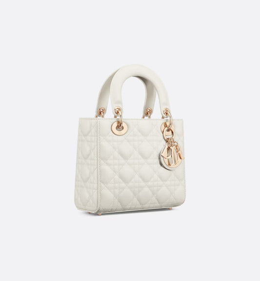 Medium Lady Dior Bag Latte