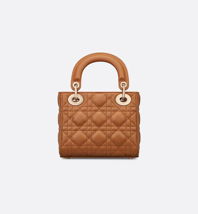 Mini Lady Dior Bag Golden