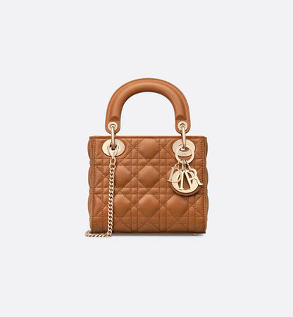 Mini Lady Dior Bag Golden