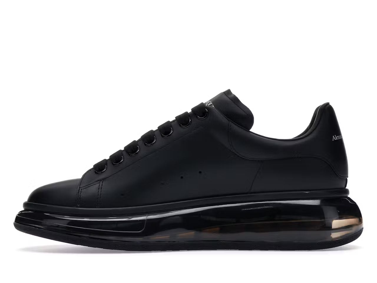 Alexander McQueen Oversized Black Shiny Sole