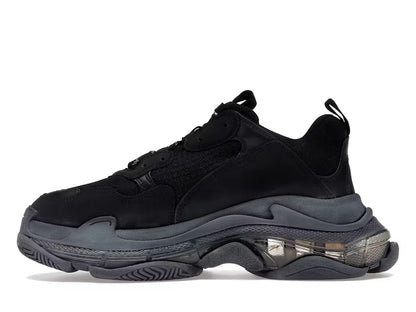 Balenciaga Triple S Clear Sole Black