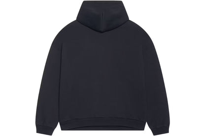 Balenciaga Women's Slime Wide Fit Hoodie Black