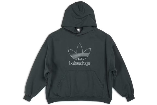 Balenciaga x Adidas Large Fit Hoodie Green