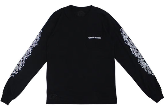 Chrome Hearts Eye Chart Dagger Longsleeve T-shirt Black