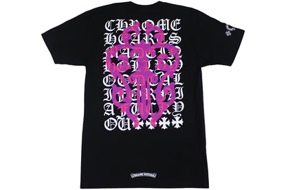 Chrome Hearts Eye Chart Dagger T-shirt Black