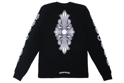 Chrome Hearts Floral Cross L/S T-shirt Black