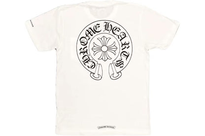 Chrome Hearts Horse Shoe Logo Pocket T-Shirt White