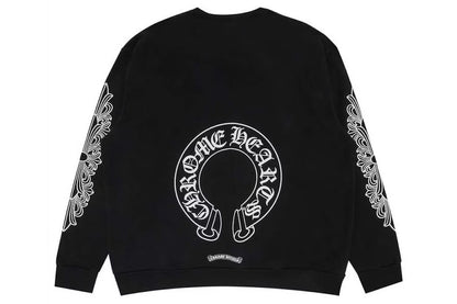 Chrome Hearts Horseshoe Crewneck Black