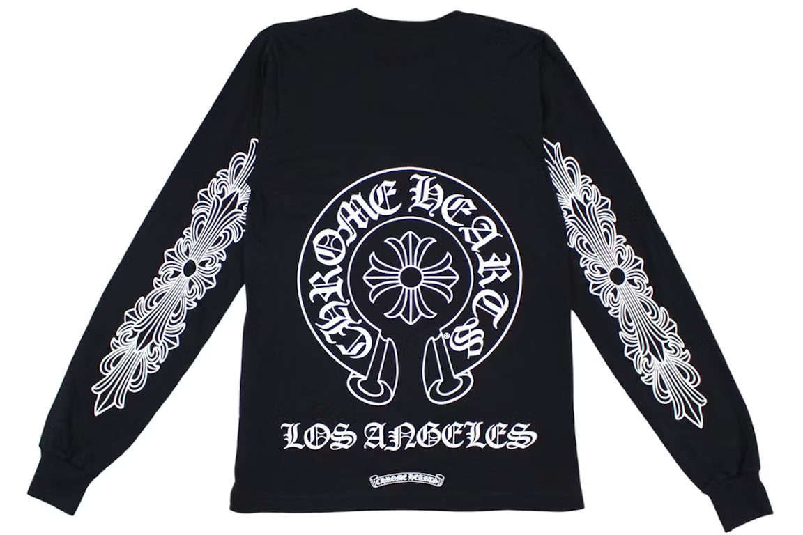 Chrome Hearts Los Angeles Excluisve L/S T-shirt Black