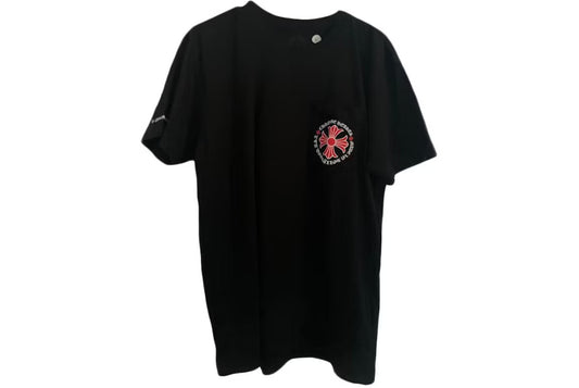 Chrome Hearts Made In Hollywood Plus Cross T-shirt Black/Red