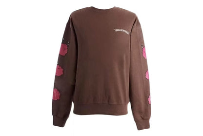 Chrome Hearts Matty Boy Structure Crewneck Sweatshirt Brown