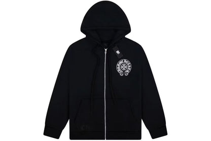 Chrome Hearts Miami Exclusive Zip Up Hoodie Black