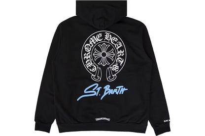 Chrome Hearts St. Barth Exclusive Zip Up Hoodie Black