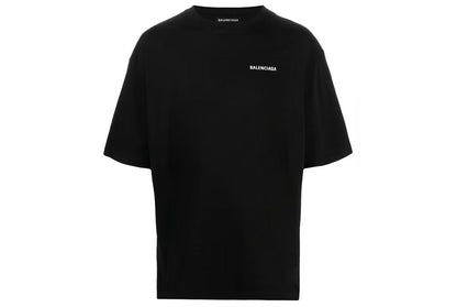 Balenciaga Relaxed Fit Short Sleeves T-shirt Black