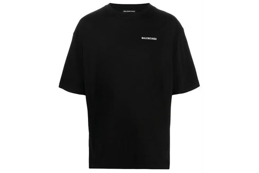 Balenciaga Relaxed Fit Short Sleeves T-shirt Black