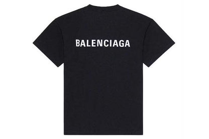 Balenciaga Relaxed Fit Short Sleeves T-shirt Black