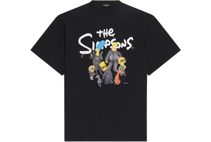 Balenciaga x The Simpsons Oversized T-Shirt Black