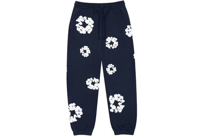 Denim Tears The Cotton Wreath Sweatpants Navy