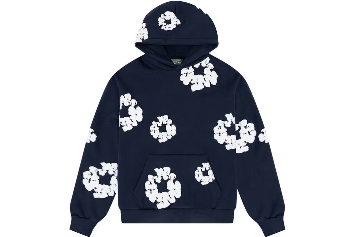 Denim Tears The Cotton Wreath Sweatshirt Navy