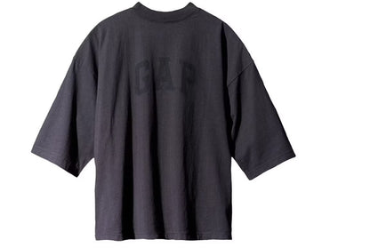 Yeezy Gap Engineered by Balenciaga Dove 3/4 Sleeve Tee Washed Black