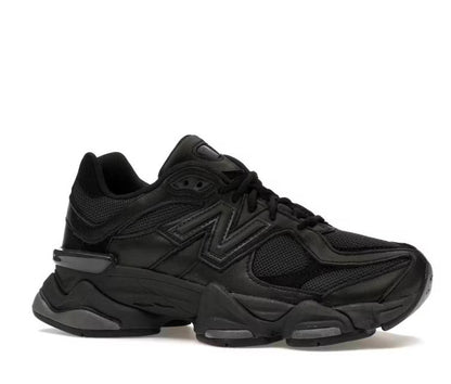 New Balance 9060 Triple Black Leather