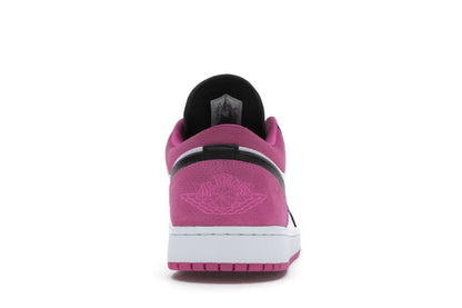 Air Jordan 1 Low Black Active Fuchsia