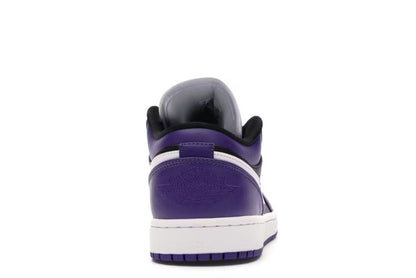 Air Jordan 1 Low Court Purple Black