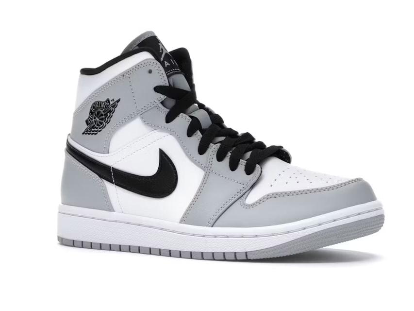 Air Jordan 1 Mid Light Smoke Grey