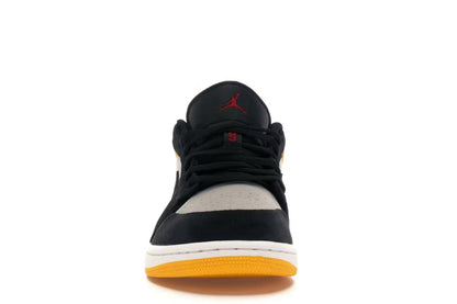 Air Jordan 1 Low Sail University Gold Black