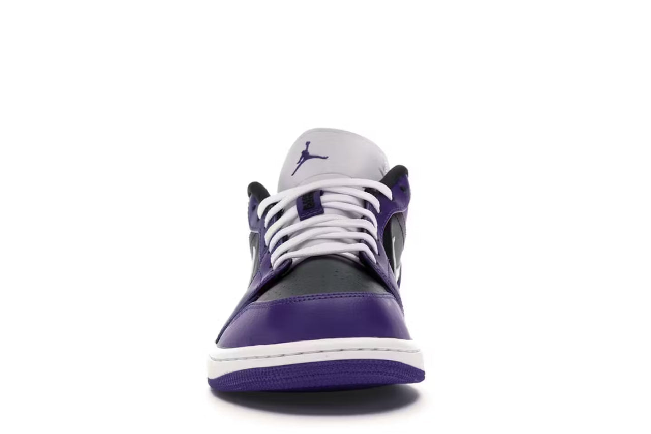 Air Jordan 1 Low Court Purple Black