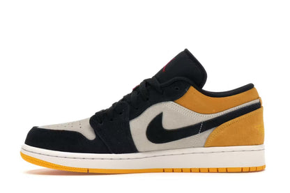 Air Jordan 1 Low Sail University Gold Black