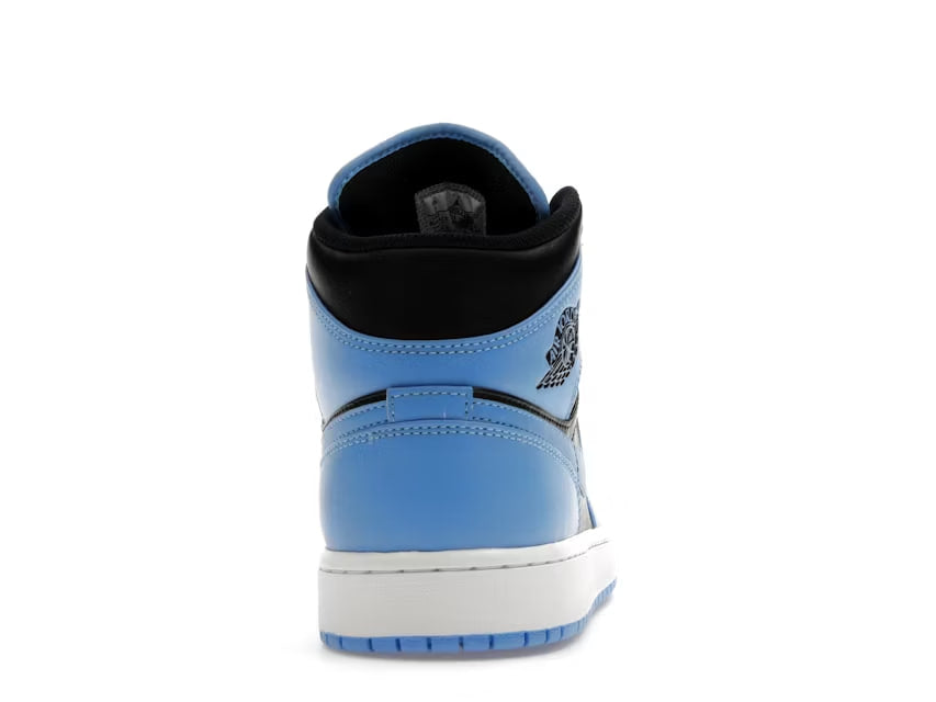 Air Jordan 1 Mid University Blue Black