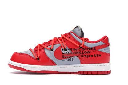 Nike Dunk Low Off White University Red