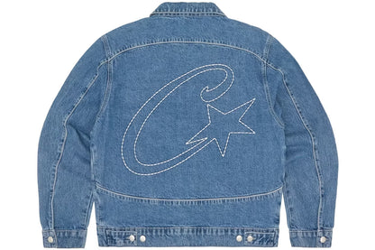 Corteiz C Star Denim Trucker Jacket Blue