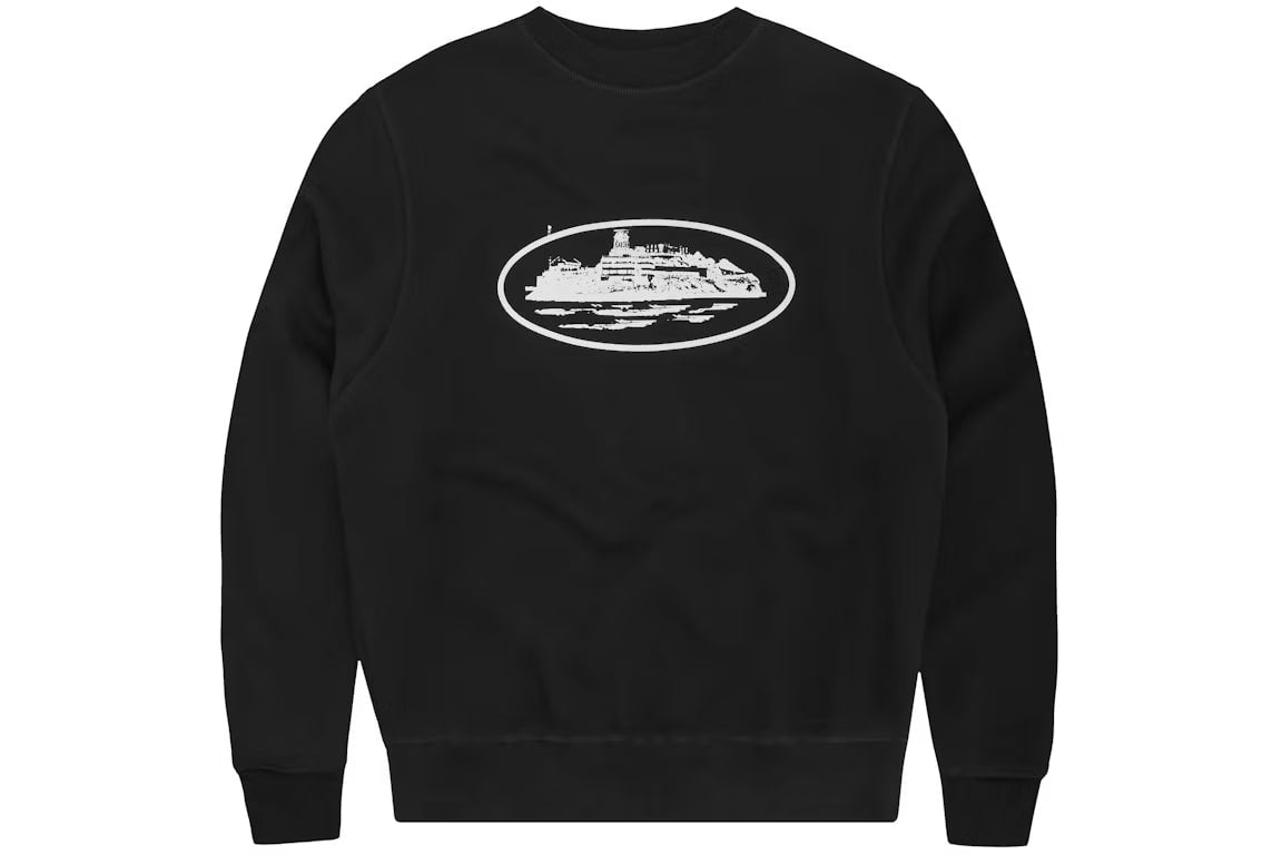 Corteiz OG Alcatraz Sweatshirt Black