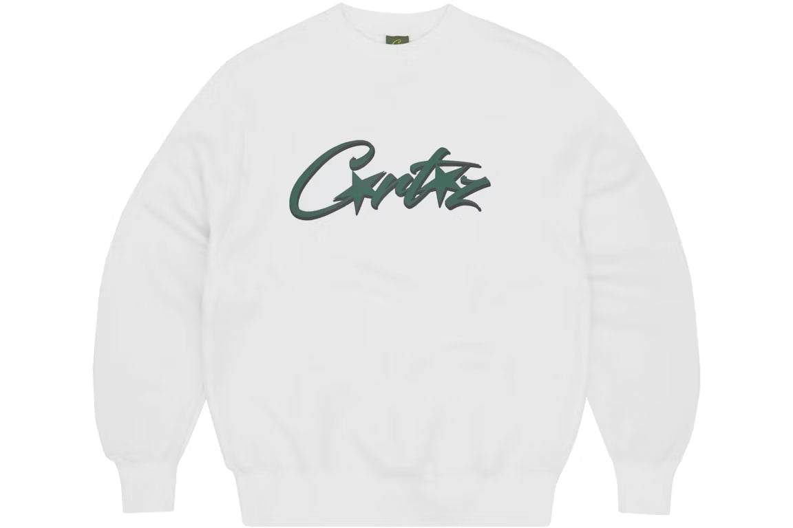 Corteiz Allstarz Sweatshirt White/Green