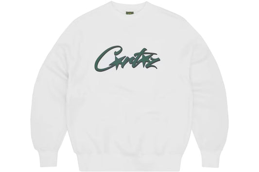 Corteiz Allstarz Sweatshirt White/Green