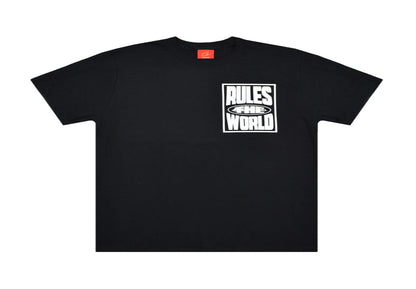 Corteiz RTW Rules The World Tee Black