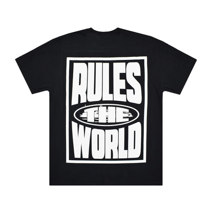 Corteiz RTW Rules The World Tee Black