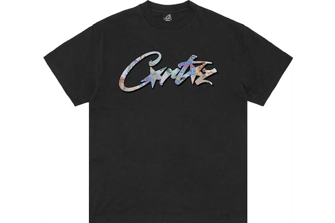 Corteiz Allstarz Euros Tee Black