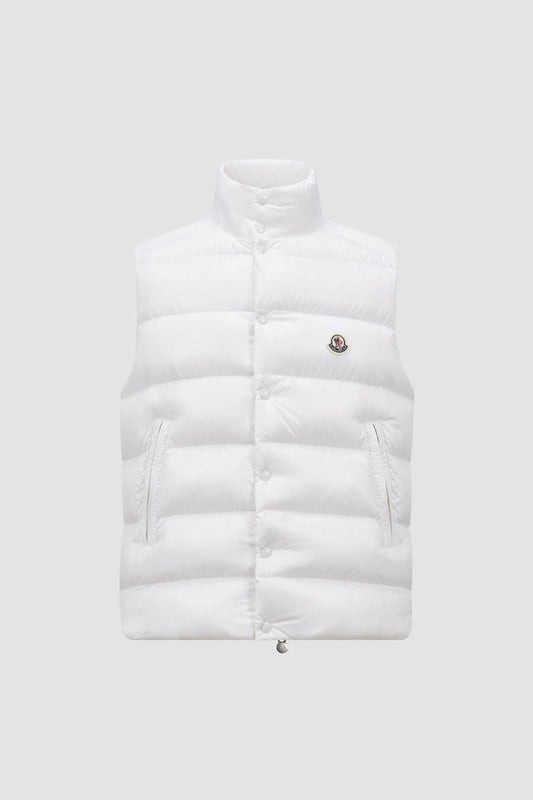 Tibb Down Gilet Men White