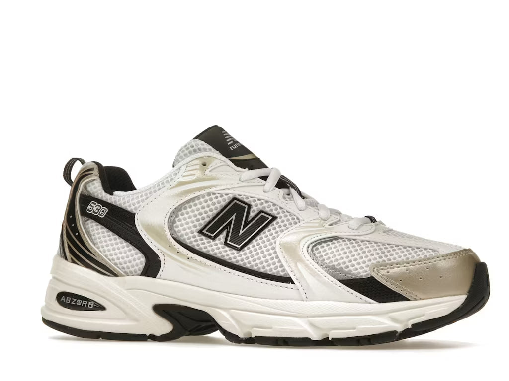 New Balance 530White Light Gold Metallic