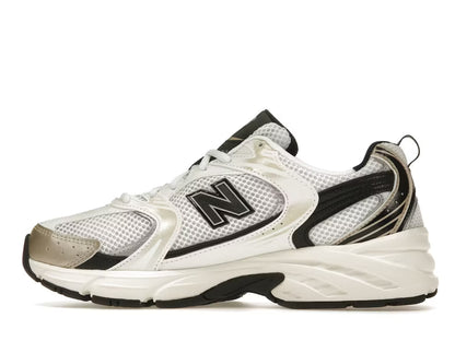 New Balance 530White Light Gold Metallic