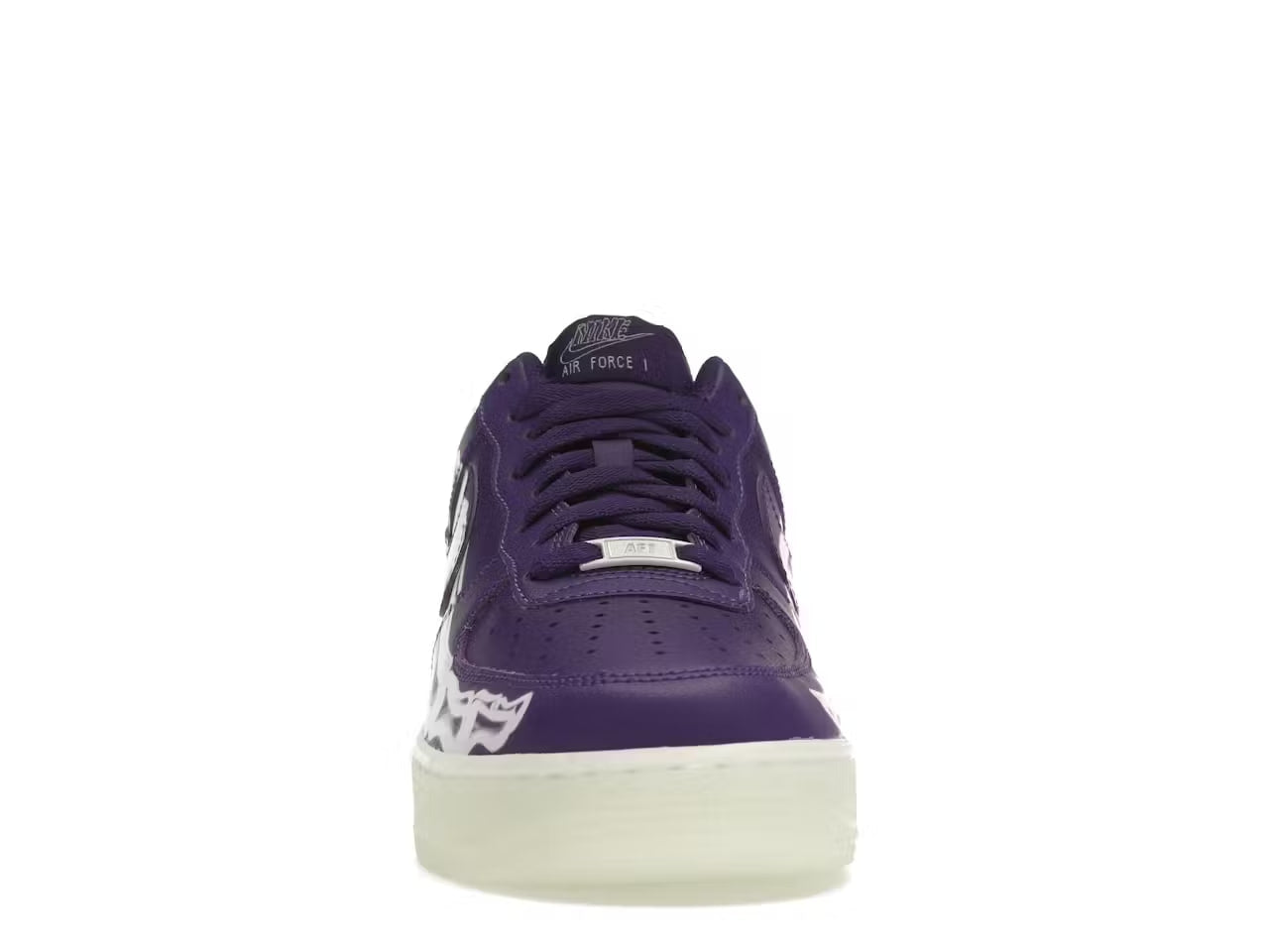 Air Force 1 Low Purple Skeleton Halloween