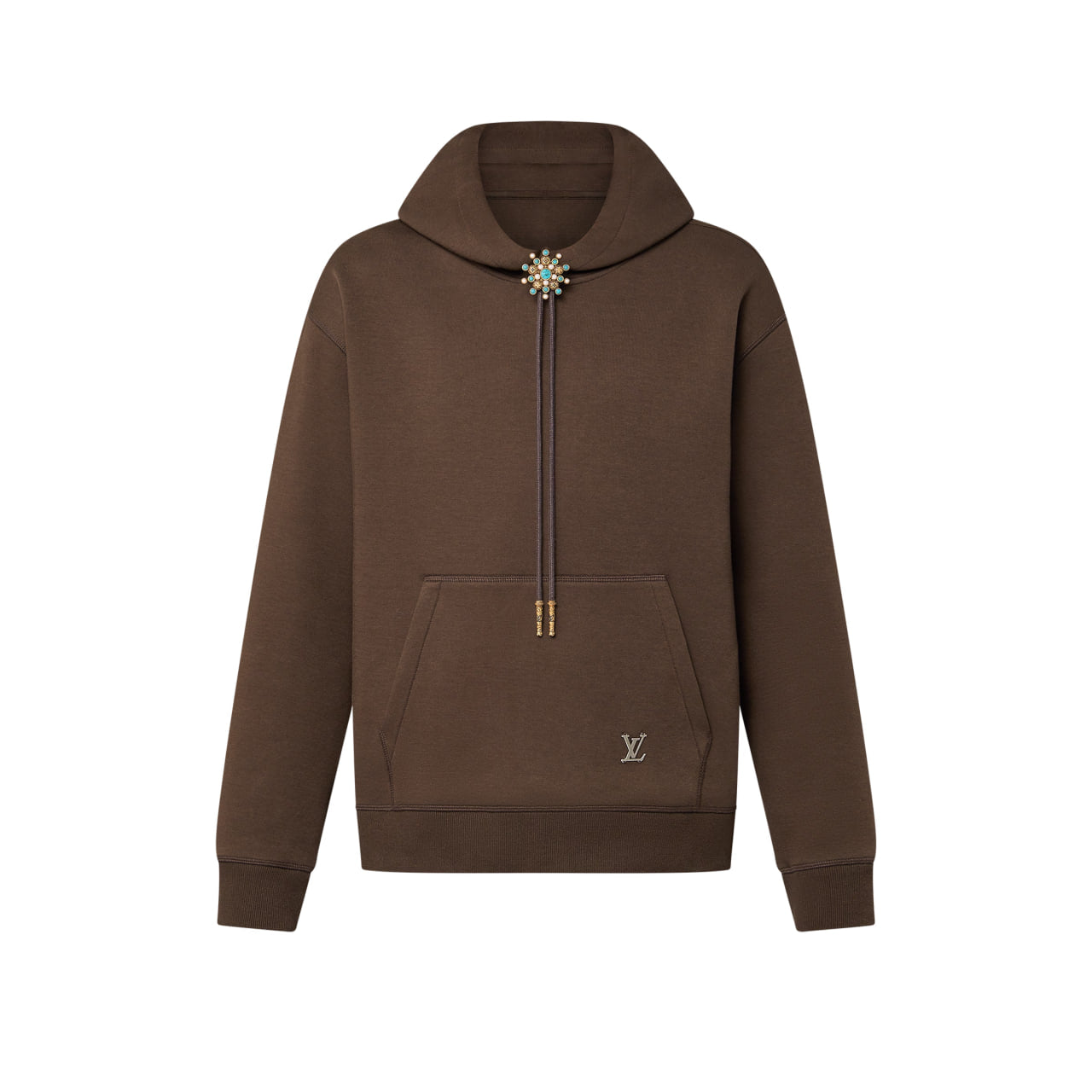 Louis Vuitton Embellished Cotton Hoodie Ready To Wear