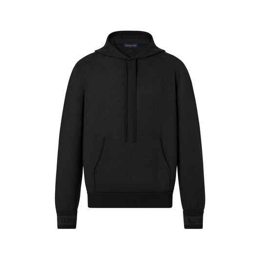 Louis Vuitton Monogram Hoodie Black