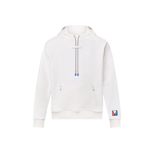 Louis Vuitton Signature Cotton Hoodie White